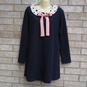 SIZE 2. Kling mini dress with bow front.